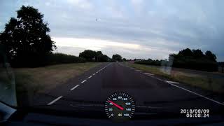 A51 Speeder  RoadHawk DC2 Dash Cam [upl. by Melisandra]