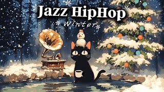 Calm with your mind ❄️ Winter Lofi Jazz HipHop  Study to Chillout to Focus to Relax to [upl. by Yorke]