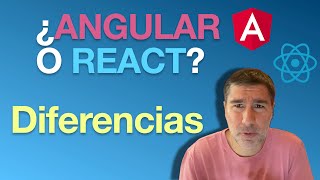 FRONTEND Angular Vs React ¿Cuál es el MEJOR sus DIFERENCIAS y SIMILITUDES [upl. by Wera]