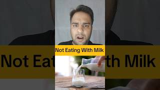 Not drinking Milk With This Product shorts education healthtips [upl. by Otnas139]