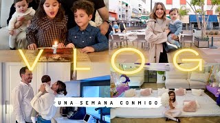 CUMPLEAÑOS de GALA  su primera FIESTA de PIJAMAS  menudo DESASTRE  SEMANA en MI VIDA  VLOG [upl. by Nnyltiak]