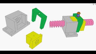 Eliminating backlash in screwnut drives 2 [upl. by Andrel670]