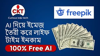 How To Sell Ai Images On Freepik  Ai দিয়ে ইমেজ ক্রিয়েট করে Freepik থেকে টাকা ইনকাম [upl. by Cleave399]