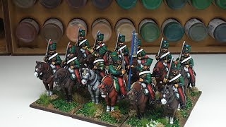 28mm Napoleonic French 7th hussars completed [upl. by Bello]