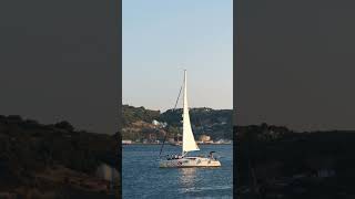 The most beautiful view of Tagus river in Lisbon status portugal fun shorts shortvideo fyp [upl. by Padget52]