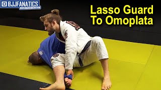 Lasso Guard to Omoplata by Adam Wardzinksi [upl. by Leeland]