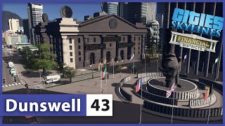 Financial Districts amp Downtown Revitalization  Cities Skylines  Dunswell 43 [upl. by Fish654]