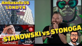 Stanowski vs Stonoga  Ambasada US  Londyn [upl. by Haldane]