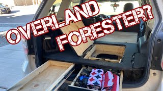 Subaru Forester “overland” build work in progress [upl. by Aharon]