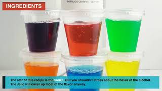 How to Make Jello Shots with Vodka [upl. by Lilithe]