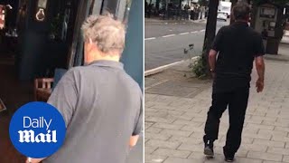 Football legend Kenny Sansom spotted drunk after failing rehab  Daily Mail [upl. by Shorter]