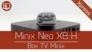 TestXpress  Minix Neo X8H  Box TV Android [upl. by Nilekcaj893]