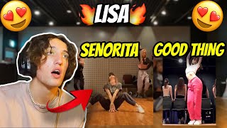 South African Reacts To LISA  SENORITA  GOOD THING DANCE PRACTICE   OH amp [upl. by Farkas770]