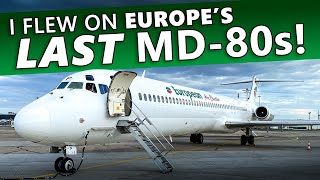 I Flew On Europes LAST MD80s [upl. by Lynd303]