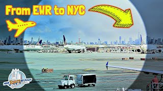 How to Get from Newark Airport EWR to Penn Station and Manhattan [upl. by Enelrihs398]