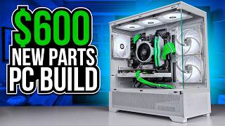 600 Gaming PC Build Guide All New Parts [upl. by Aicilihp888]