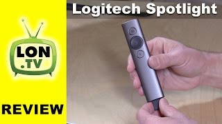 Logitech Spotlight Advanced Presentation Remote Review [upl. by Eidarb602]