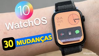 30 Novidades e Mudanças do WatchOS 10 p o Apple Watch ⌚️ [upl. by Rochelle]