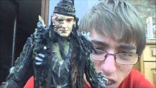 NECA Pirates of the Caribbean Bootstrap Bill Turner figure review [upl. by Nirra706]