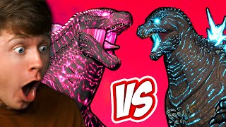 Reacting to EVOLVED GODZILLA vs GODZILLA MINUS ONE Super Charged [upl. by Pals]