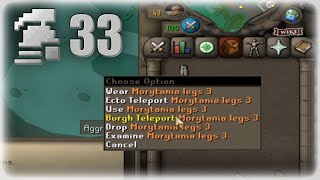 Completing the Morytania Hard Diaries OSRS UIM 33 [upl. by Orferd583]