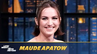 Maude Apatow Ripped Out Her Own Tooth for a Costume [upl. by Hplodnar571]