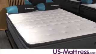 Sealy Posturepedic Plus Warrenville III Cushion Firm Euro Pillow Top Mattress [upl. by Earehc]