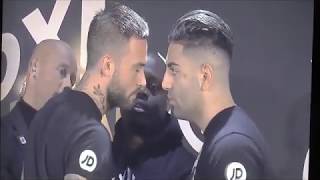 Dave Roelvink vs Joey Bravo staredown boxing influencers [upl. by Nyberg147]