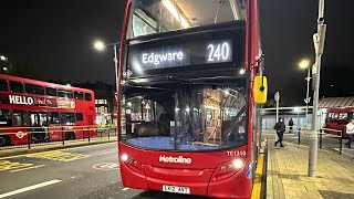 LK12 AVTMetroline Travel 2012Reg ADL Enviro400 [upl. by Xenos422]