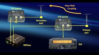 SDRplay Diversity Tuning with an RSPduo and a Panadapter AV040 [upl. by Annairba]