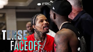 Gervonta Davis and Frank Martins HEATED Faceoff [upl. by Notreb762]