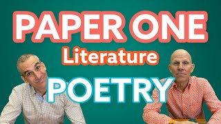 IB English  Paper One  Poetry [upl. by Tomi]