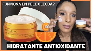 RESENHA CREME HIDRATANTE ANTIOXIDANTE BOTIK VITAMINA C TESTEI POR 4 SEMANAS EM PELE OLEOSA beleza [upl. by Haneeja]