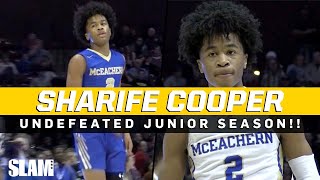 Sharife Coopers UNDEFEATED Season 🔥 Full RAW Highlights 🍿 [upl. by Ecinaj]