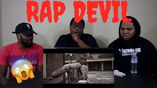 Machine Gun Kelly quotRap Devilquot Eminem Diss WSHH Exclusive  Official Music Video  REACTION [upl. by Gilbertson]