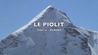 LE PIOLIT en ski de rando  2464 m  Champsaur Ecrins HD [upl. by Reprah]