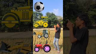 Gifts 🎁 to tractor Jcb roller amp toto magic video vfx funny viralshort [upl. by Arais264]