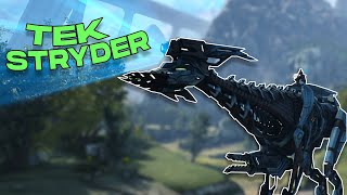 COMO TAMEAR TEK STRYDER y TODAS SUS HABILIDADES PC PS y XBOX  ARK GENESIS PART 2 [upl. by Ardnala345]