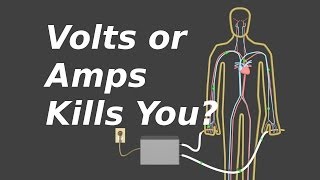 Do Volts or Amps Kill You Voltage Current and Resistance [upl. by Asial]