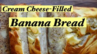 How to make Cream Chesse Filled Banana Bread Moya Moy’s Kitchen [upl. by Yzeerb512]