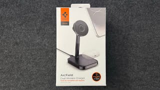 Spigen ArcField Dual Wireless Charger [upl. by Ztnahc]