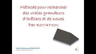 Méthode pour Rechercher des Vraies Grandeurs par Rotation [upl. by Elma]