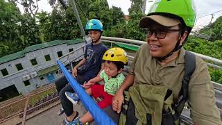 SkyLine Luge Sentosa Singapore [upl. by Drannel]