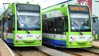 Croydon Trams The Wimbledon Branch  Part One [upl. by Anitsud]