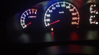 Kia Cerato Dash mod Color LED [upl. by Ankeny118]