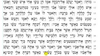 Torah Reading  Genesis Chapter 27 HD [upl. by Auehsoj973]