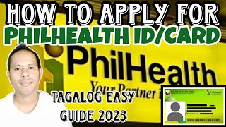 Paano KumuhaMagapply ng PHILHEALTH ID 2023 Updated [upl. by Drofliw]