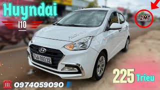 Xe Gia đình Huyndai i10 2018 xe bao rin máy số bán 225tr 0974059090 Auto Thanh Huyen Gia Lai [upl. by Haneekas970]