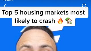 Zillow Top 5 markets heading for a Housing Crash [upl. by Riem]