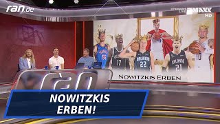 NBA Acht Deutsche dabei Wagner Schröder amp Co auf Nowitzkis Spuren [upl. by Caprice]